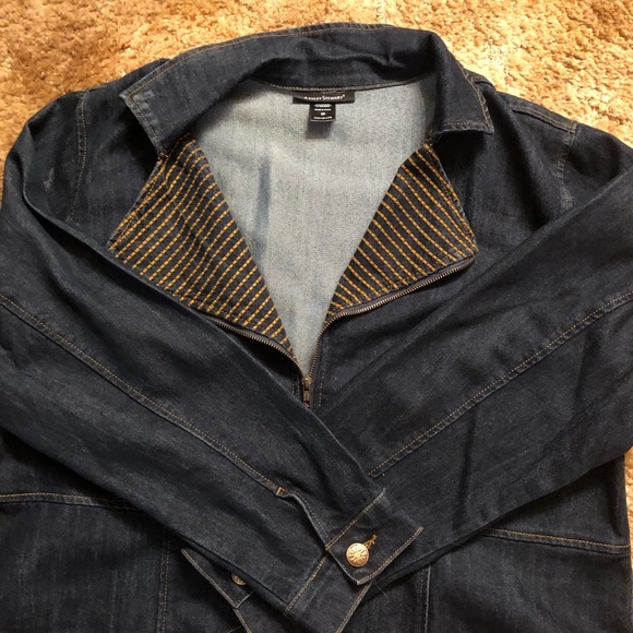 Ashley Stewart Denim jacket - Picture 3 of 4
